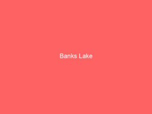 Banks Lake