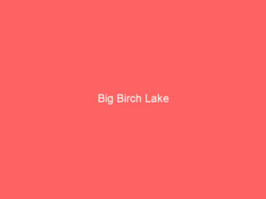 Big Birch Lake