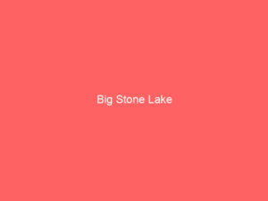 Big Stone Lake