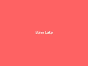 Bunn Lake