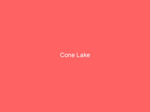 Cone Lake