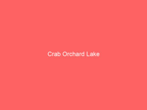 Crab Orchard Lake