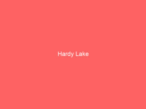 Hardy Lake