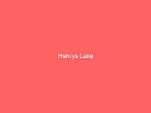 Henrys Lake