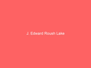 J. Edward Roush Lake