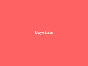 Mayo Lake