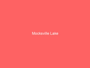 Mocksville Lake