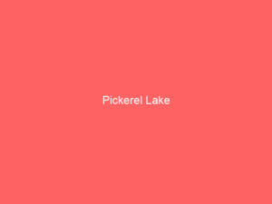 Pickerel Lake