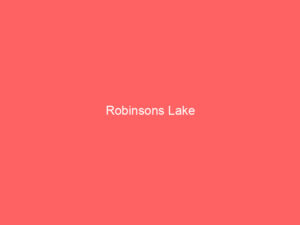 Robinsons Lake