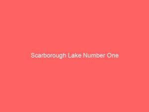 Scarborough Lake Number One