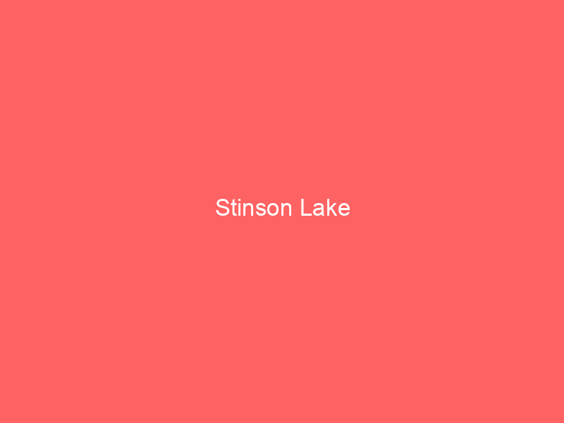 Stinson Lake information and guide - Lakefront Home Finder