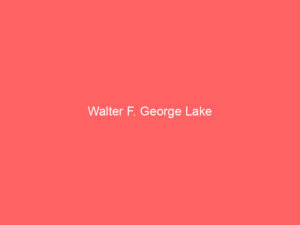 Walter F. George Lake